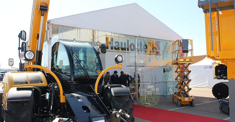 Instalación de carpas para eventos