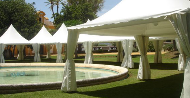 Venta de jaimas en Zaragoza