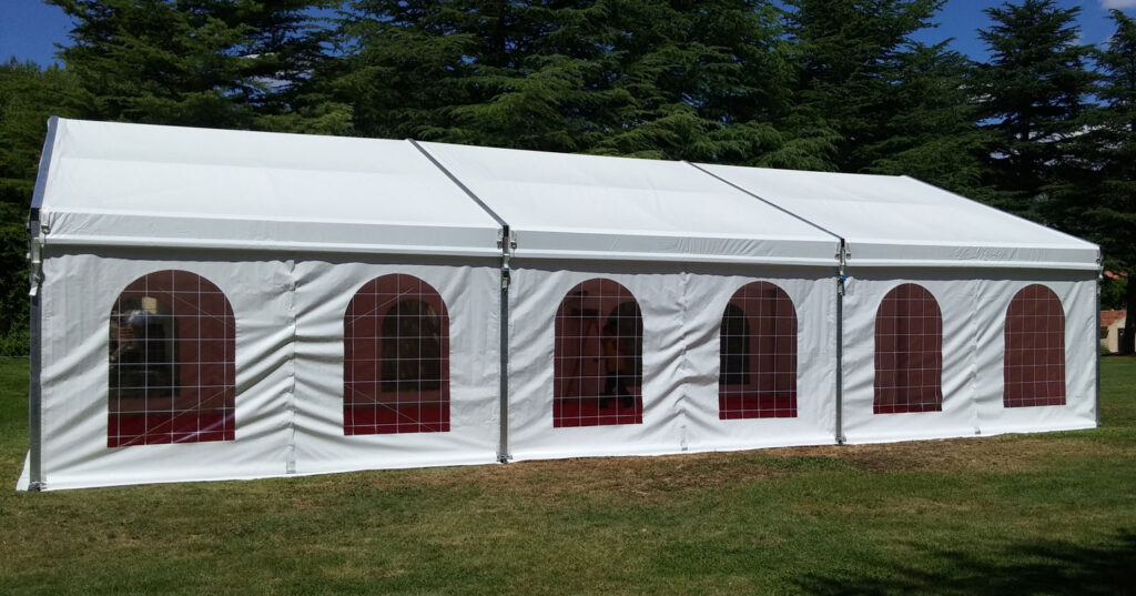 instalación alquiler carpas bodas Zaragoza